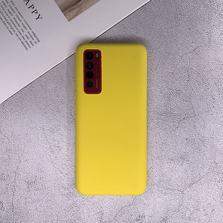 For Huawei Nova 7 Shockproof Frosted TPU Protective Case