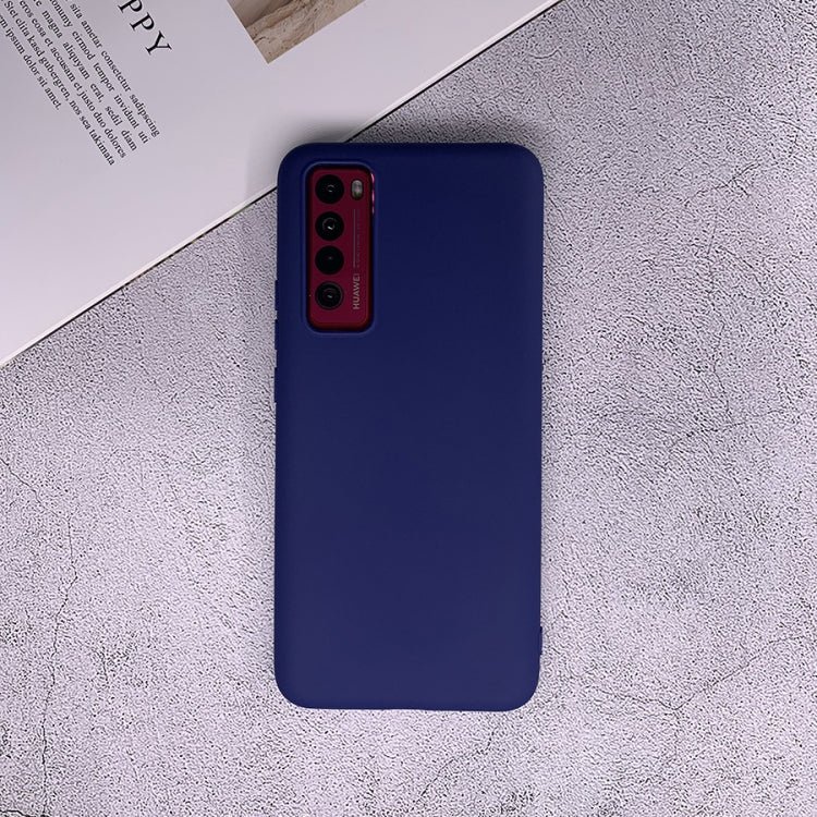 For Huawei Nova 7 Shockproof Frosted TPU Protective Case