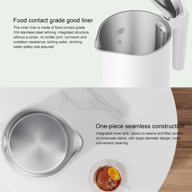 Original Xiaomi Mijia 1.7L 1800W Electric Kettle, AC 220V