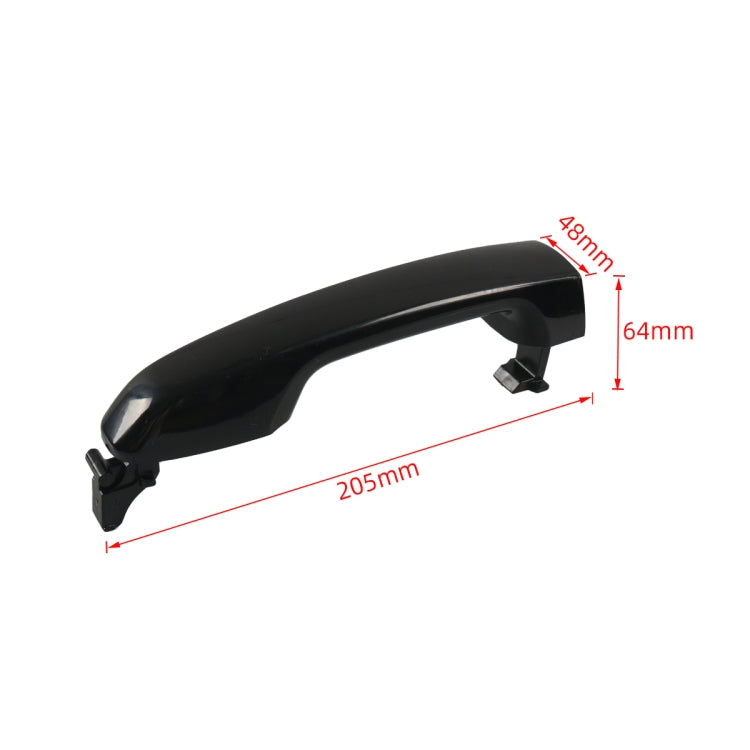 A7568-01 For Toyota Prado Car Left Front Outside Handle with Hole 69211-60090