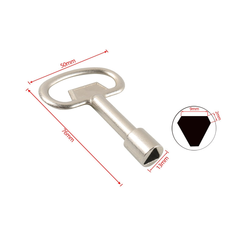 A8375 5 in 1 Triangular Lock Cylinder Cabinet Door Lock Key ÎҵÄÉ̵ê