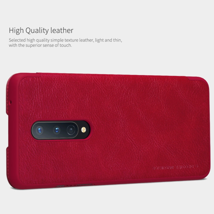 NILLKIN QIN Series Crazy Horse Texture Horizontal Flip Leather Case with Card Slot My Store