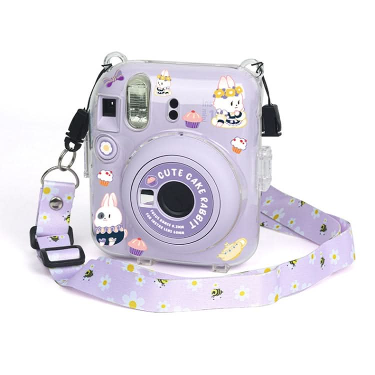 Crystal Hard Acrylic Camera Case with Shoulder Strap My Store