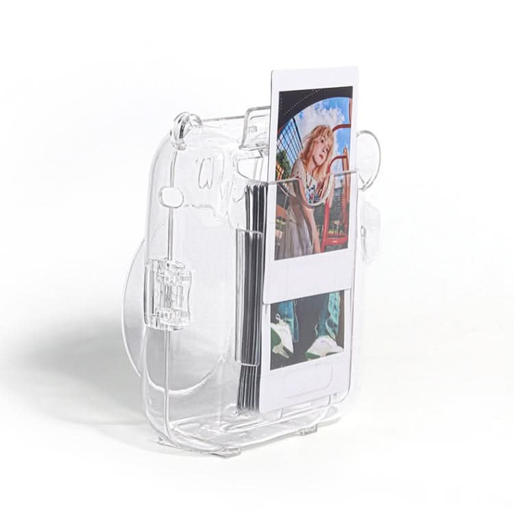 Crystal Hard Acrylic Camera Case with Shoulder Strap My Store