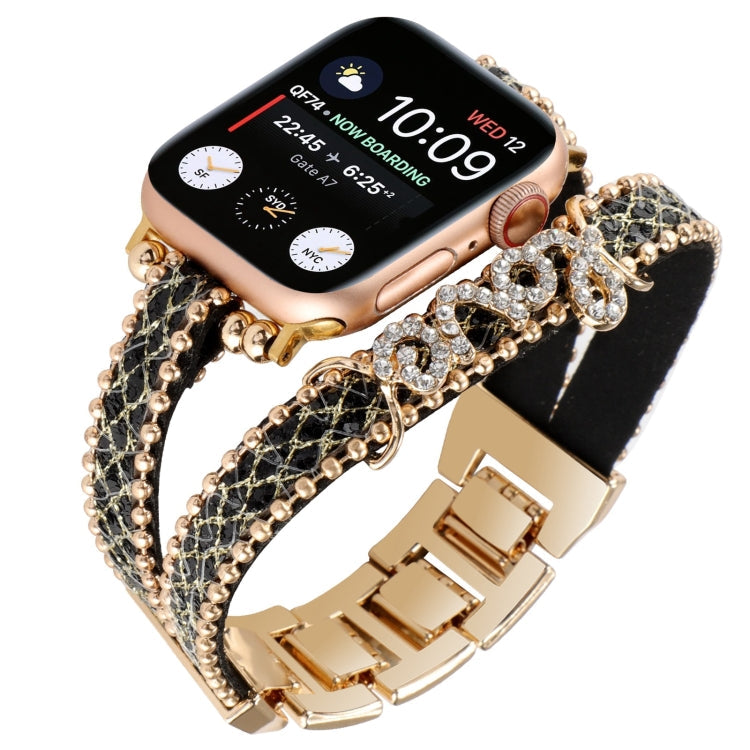 LOVE Leather Chain Watch Band