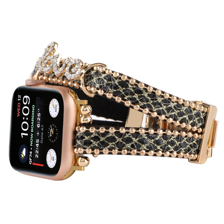 LOVE Leather Chain Watch Band