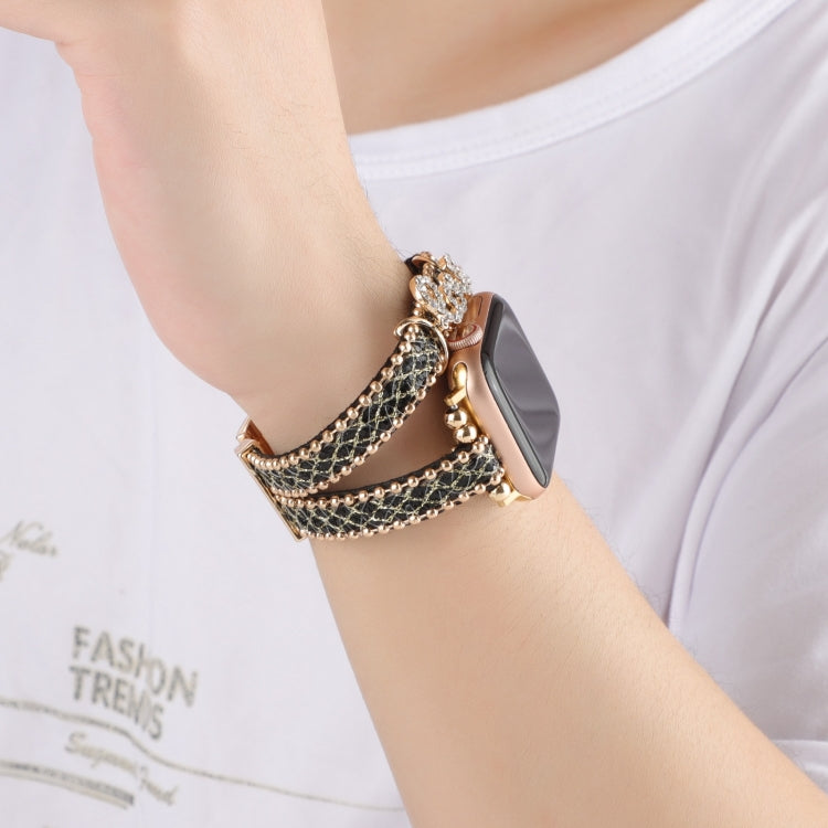 LOVE Leather Chain Watch Band