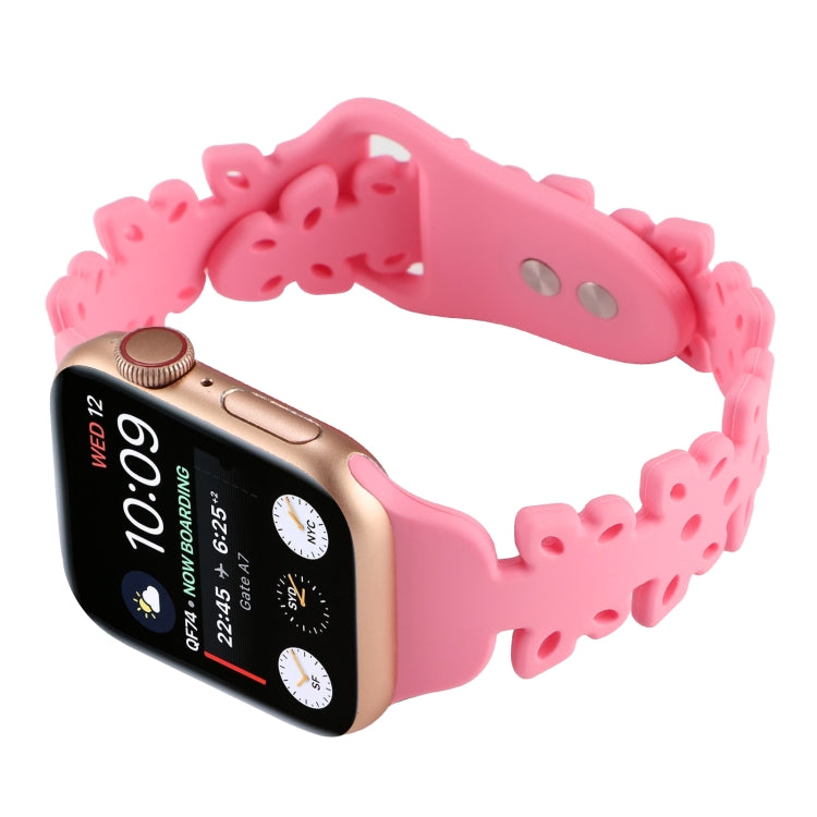 Butterfly Hollow Silicone Watch Band