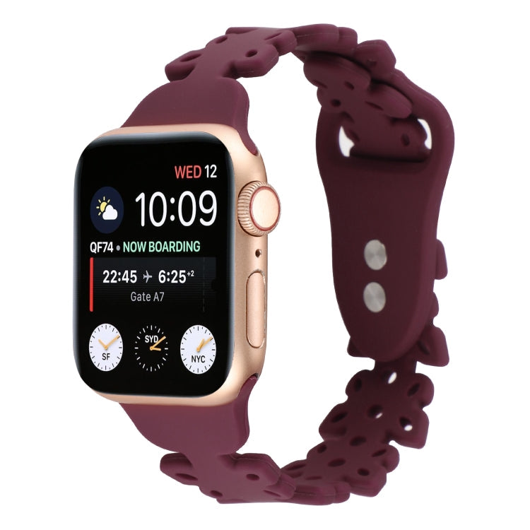 Butterfly Hollow Silicone Watch Band