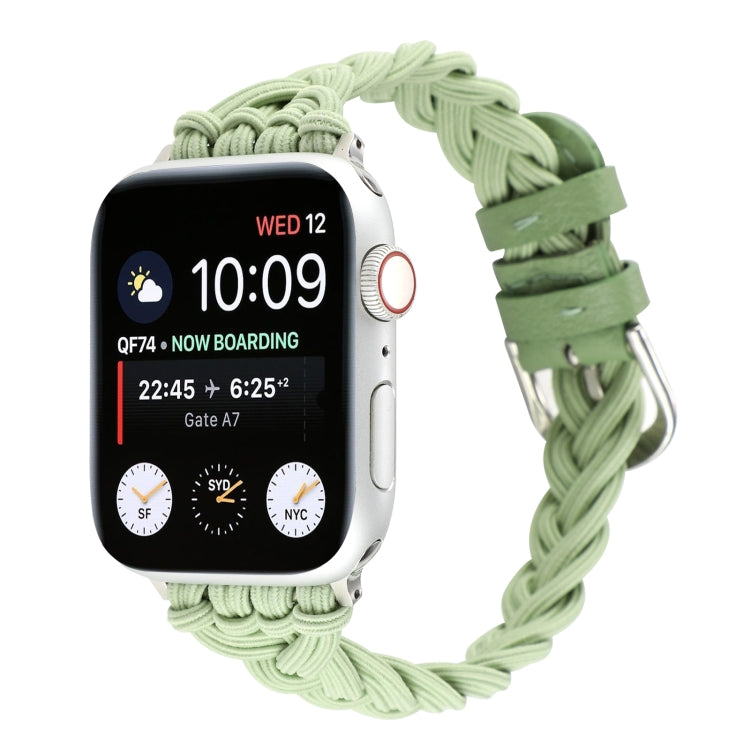 Single Elastic Nylon Braid Watch Band