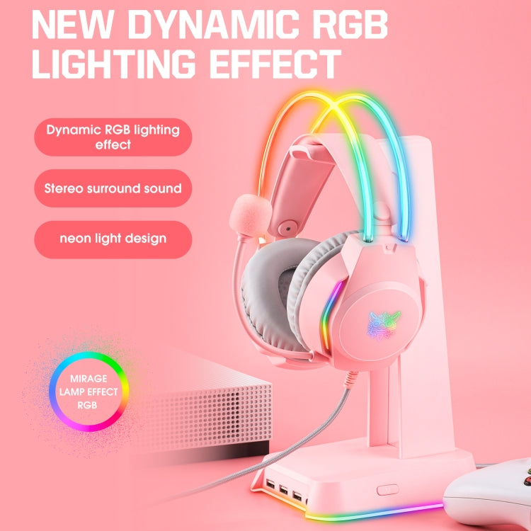 X26 USB+3.5mm RGB Wired Gaming Headset My Store