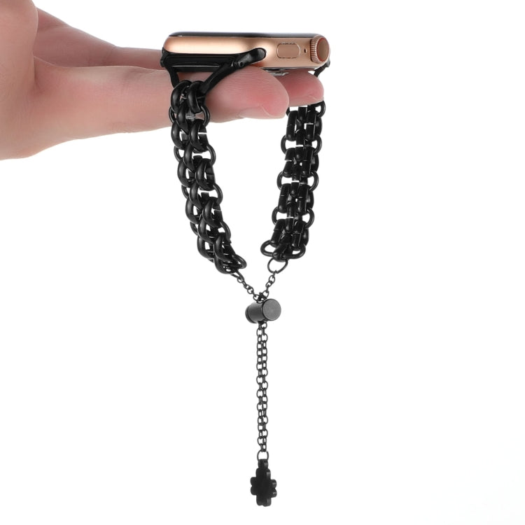 Dual-row Chain Metal Watch Band