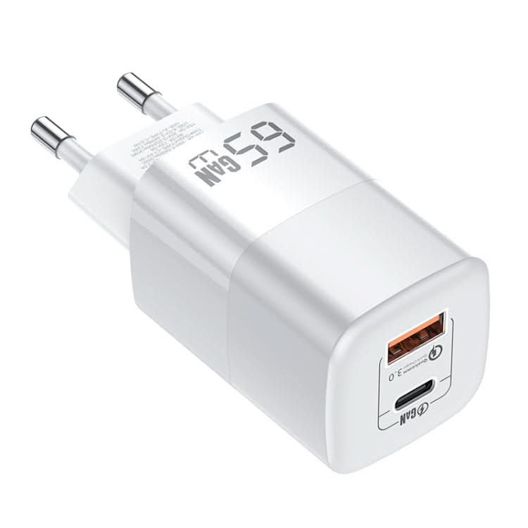 KUULAA RY-U65A 65W A+C Dual Port Gallium Nitride Charger