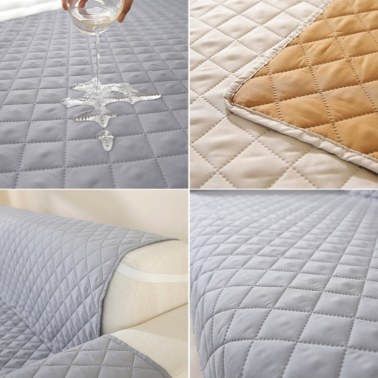 Double-sided Waterproof Pet Cushion Diamond Pattern Sofa Cover My Store