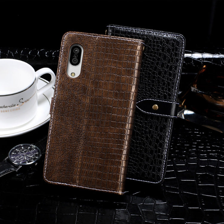 idewei Crocodile Texture Horizontal Flip Leather Case with Holder & Card Slots & Wallet My Store