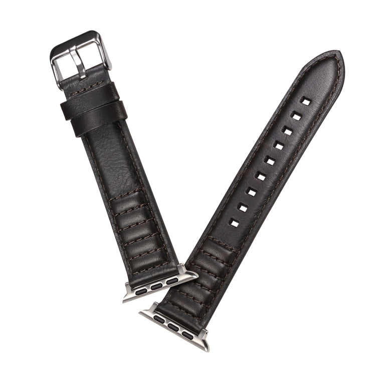 Oil Wax Genuine Leather Watch Band