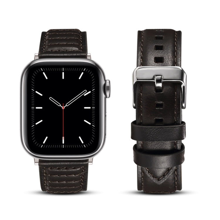 Oil Wax Genuine Leather Watch Band