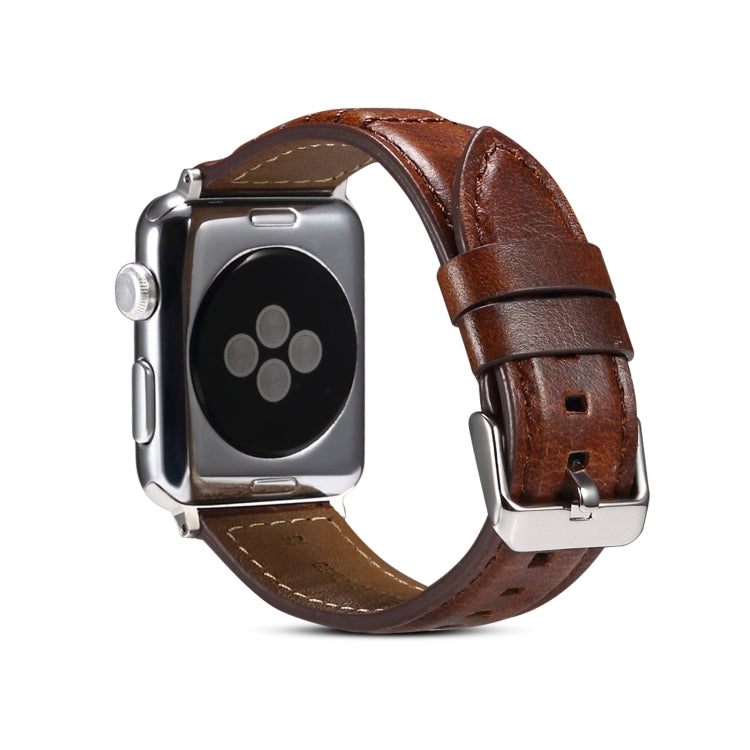 Oil Wax Genuine Leather Watch Band