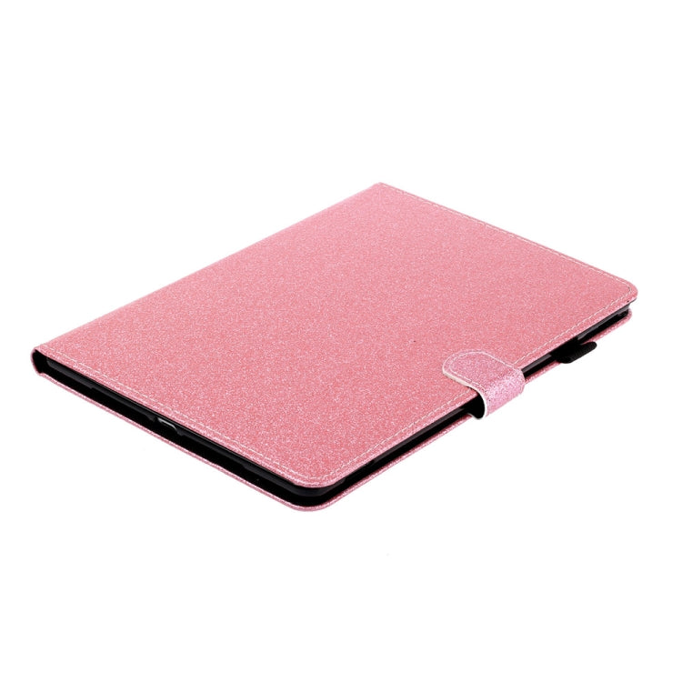 Glossy Glitter Powder Horizontal Flip Leather Case with Holder & Card Slot & Sleep / Wake-up Function