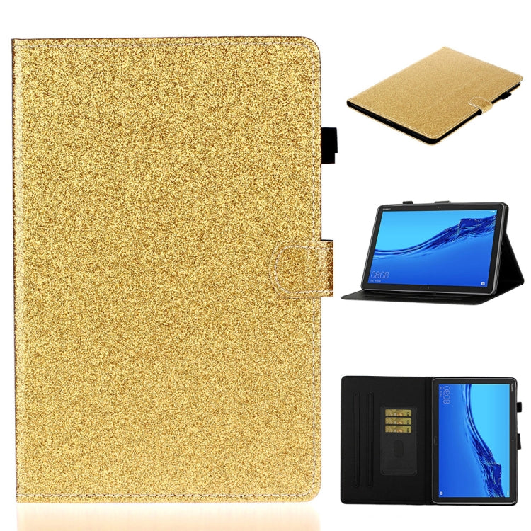 Glossy Glitter Powder Horizontal Flip Leather Case with Holder & Card Slot & Sleep / Wake-up Function My Store