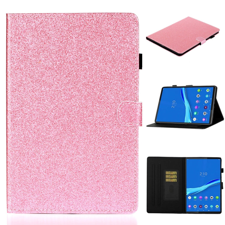 Glossy Glitter Powder Horizontal Flip Leather Case with Holder & Card Slot & Sleep / Wake-up Function My Store