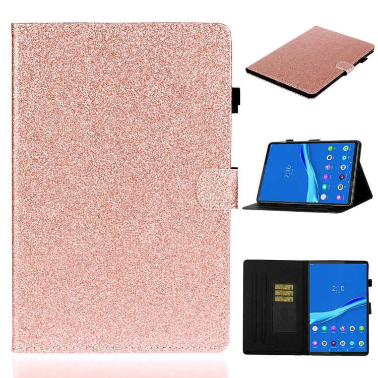 Glossy Glitter Powder Horizontal Flip Leather Case with Holder & Card Slot & Sleep / Wake-up Function My Store