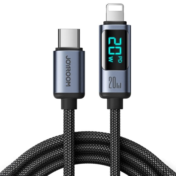 JOYROOM S-CL020A16 20W USB-C / Type-C to 8 Pin Digital Display Fast Charging Data Cable