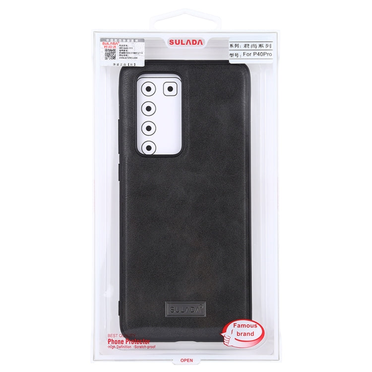 SULADA Shockproof TPU + Handmade Leather Protective Case My Store