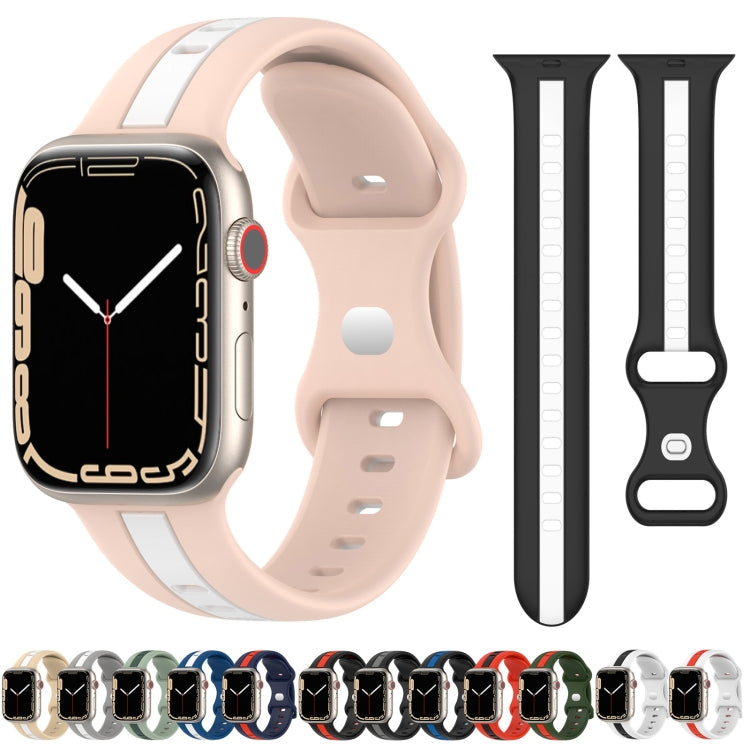 Nail Buckle Two-color Watch Band