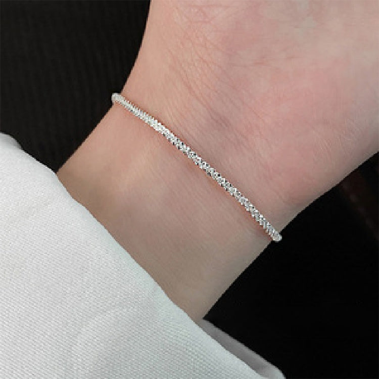 S925 Sterling Silver Gypsophila Beanie Ladies Bracelet My Store