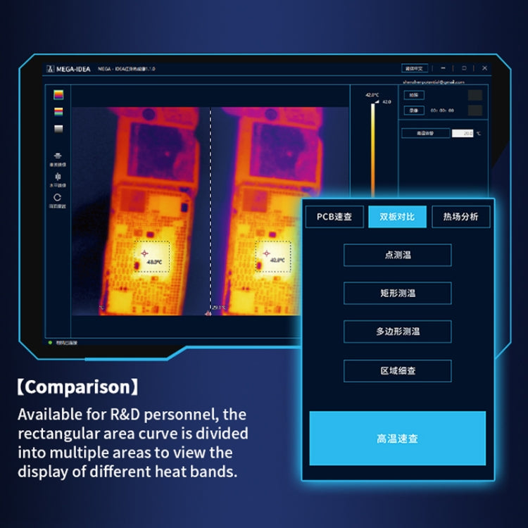 Qianli MEGA-IDEA Super IR Cam 2S 3D Infrared Thermal Imaging Analyzing Camera