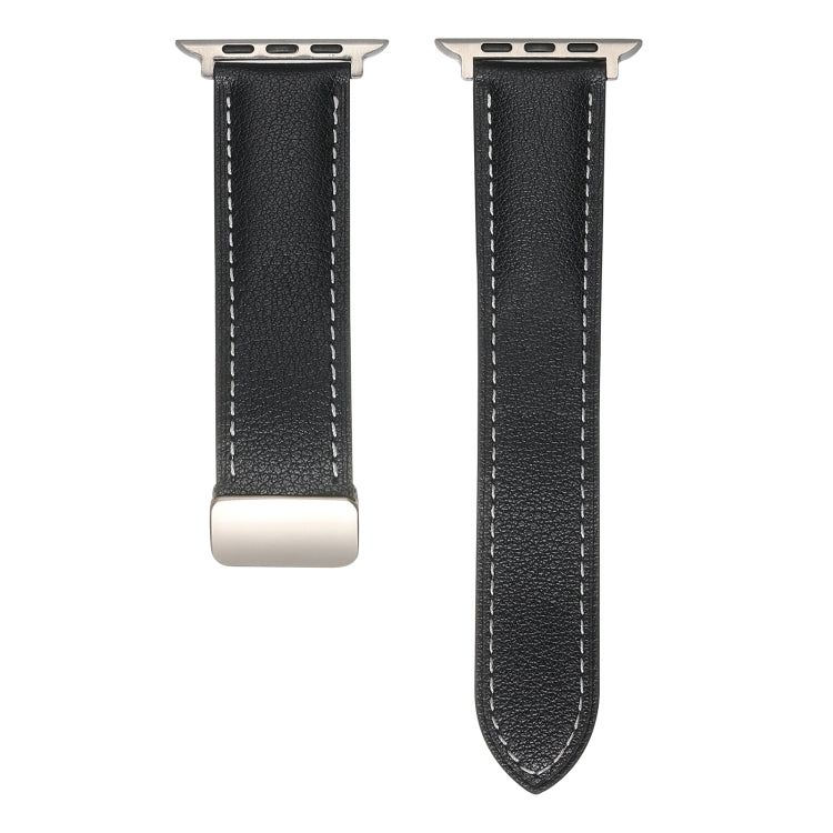 Folding Buckle Genuine Leather Watch Band