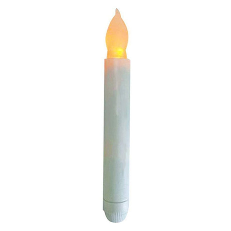 LED Electronic Candle Lights Flameless Long Rod Christmas Candle, Spec:Flashing Yellow Light My Store