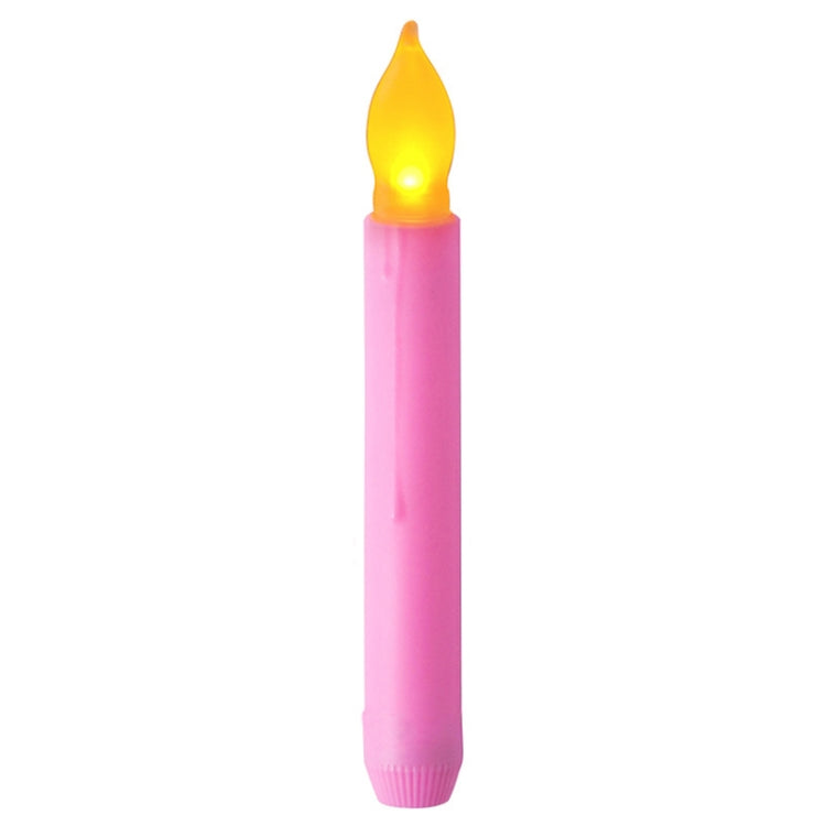 LED Electronic Candle Lights Flameless Long Rod Christmas Candle, Spec:Flashing Yellow Light My Store