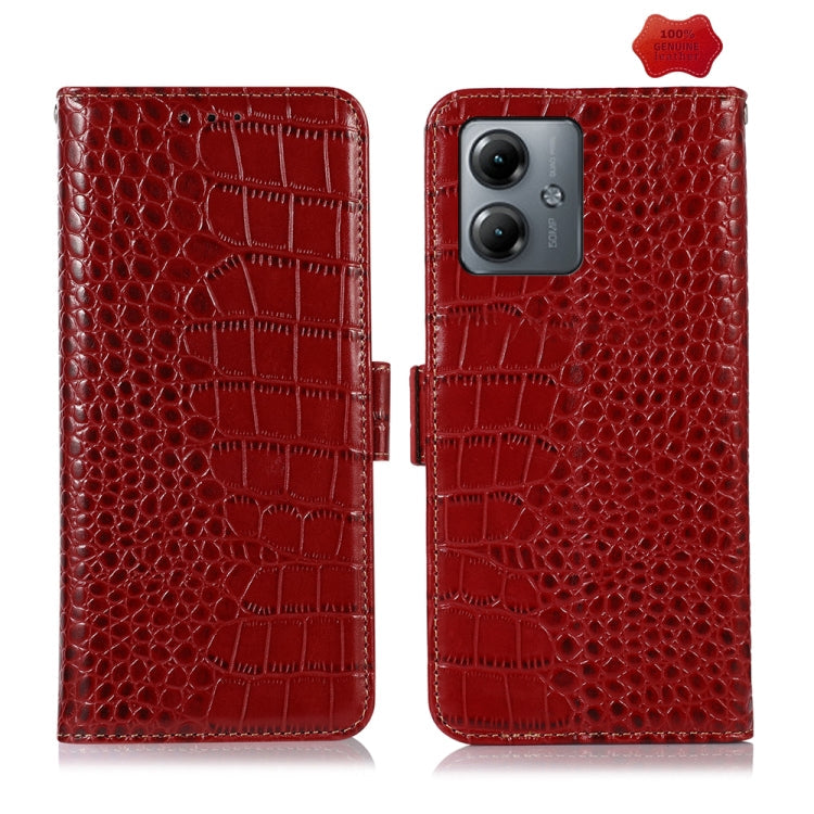 Crocodile Top Layer Cowhide Leather Phone Case, Series 1 My Store