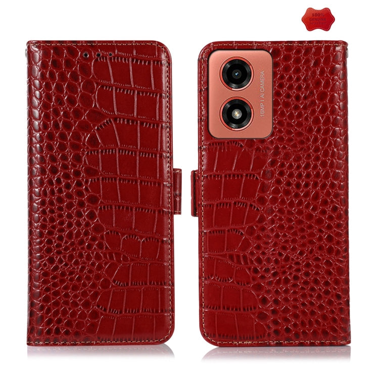 Crocodile Top Layer Cowhide Leather Phone Case, Series 1 My Store