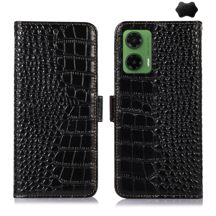 Crocodile Top Layer Cowhide Leather Phone Case, Series 1 My Store