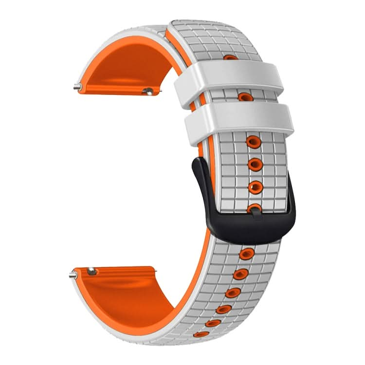 Universal Mesh Two-Tone Silicone Watch Band