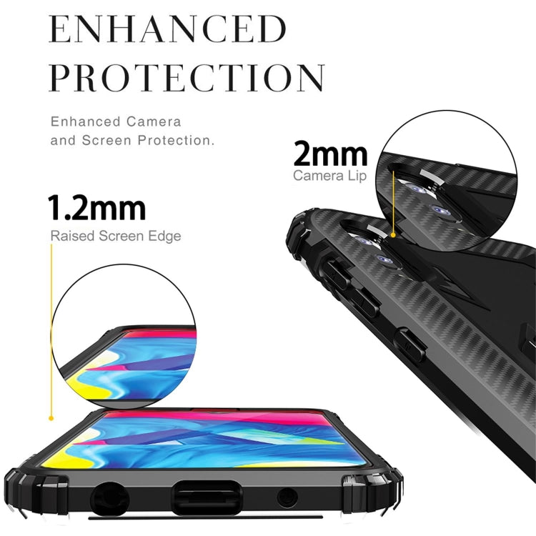 Carbon Fiber Protective Case with 360 Degree Rotating Ring Holder, Series 2 My Store