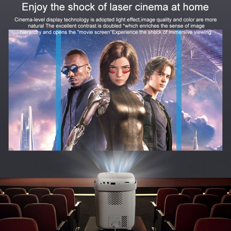 A007 Portable 1280 x 720 HD 113 ANSI Smart LED Projector Reluova