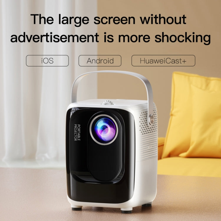 A007 Portable 1280 x 720 HD 113 ANSI Smart LED Projector Reluova