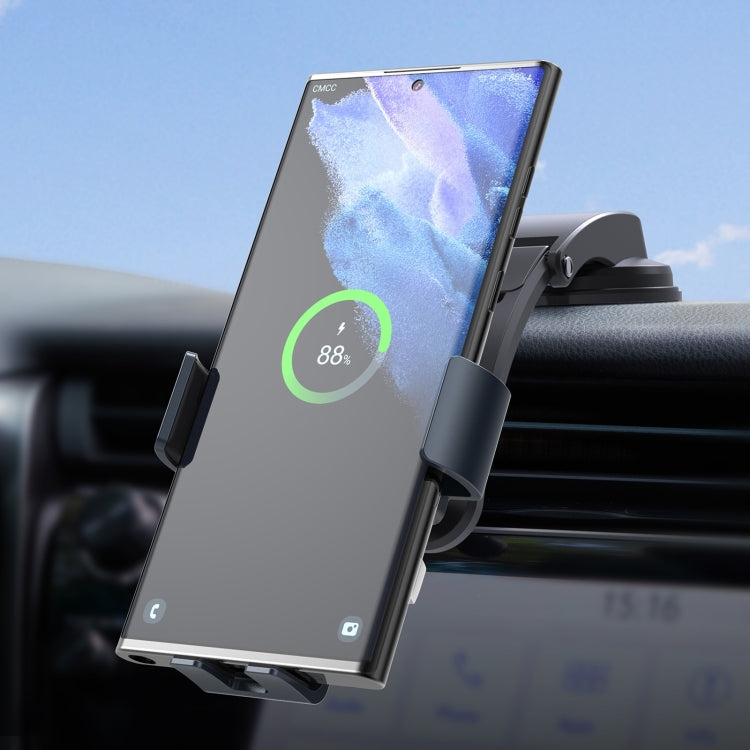 C35 Fan Cooling Dual Coil Car Phone Holder Wireless Charger ÎҵÄÉ̵ê