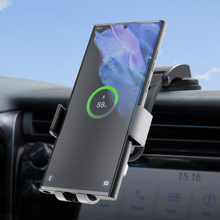 C36 Fan Cooling Dual Coil Car Phone Holder Wireless Charger ÎҵÄÉ̵ê