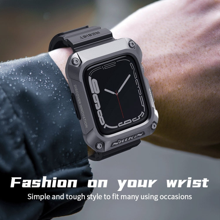 NILLKIN Ruidong Series Alloy + TPU Integrated Watch Band