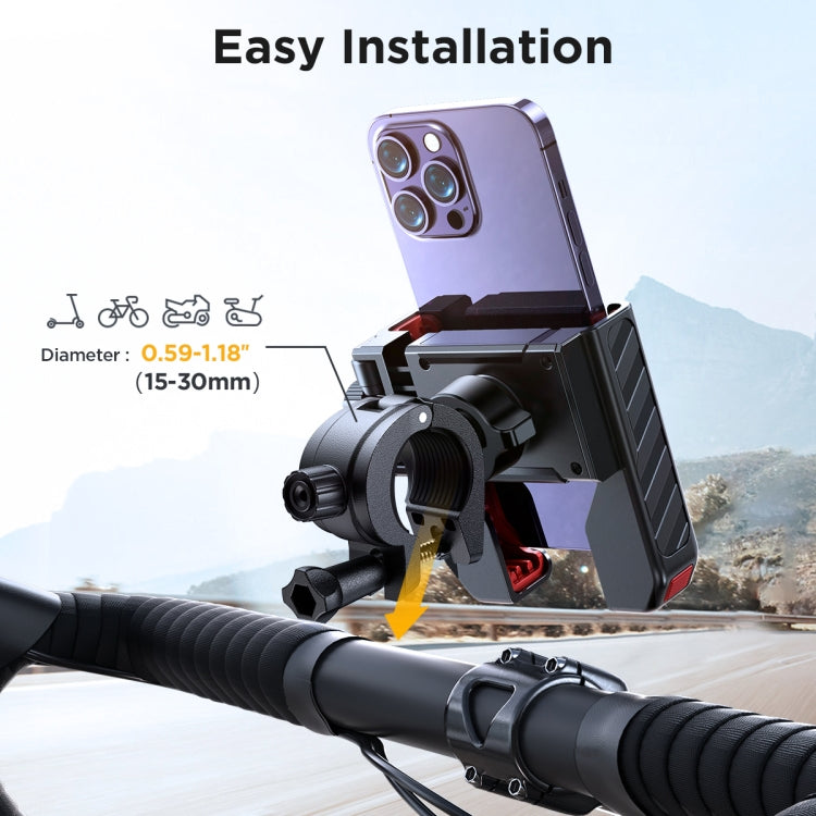 JOYROOM JR-ZS266 Bicycle Handle Phone Mount Compatible with 4.7-6.8 inch Reluova