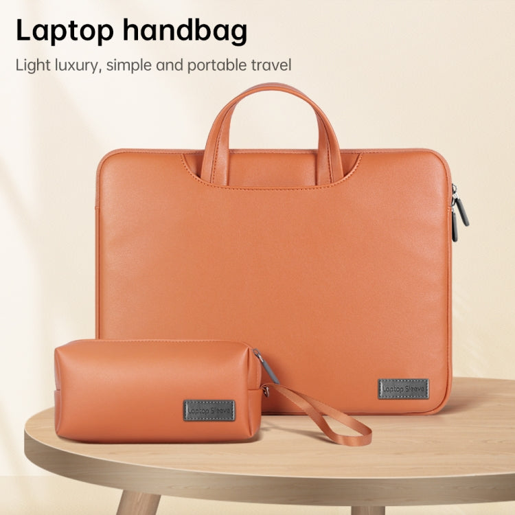 Waterproof PU Laptop Bag Inner Bag with Power Pack