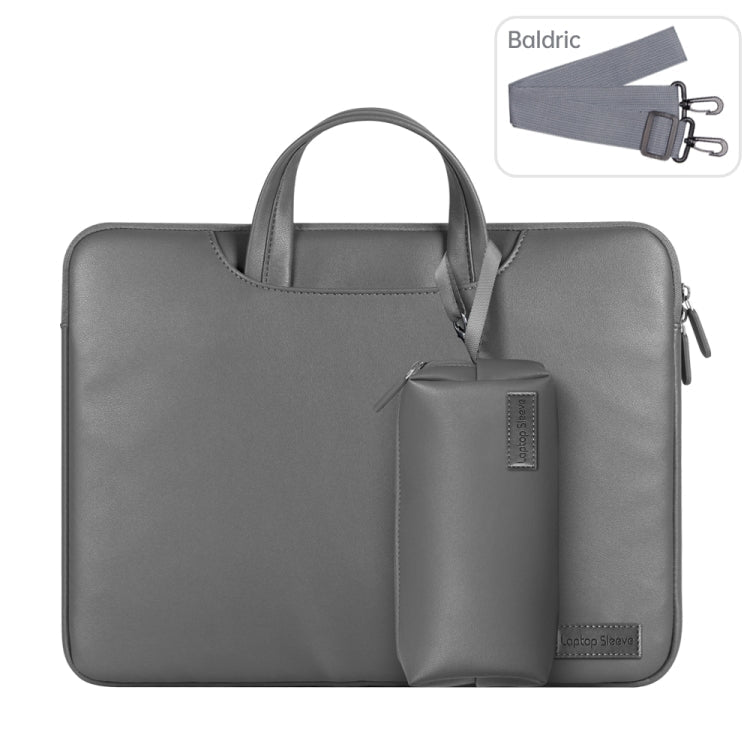 Waterproof PU Laptop Bag Inner Bag with Power Pack