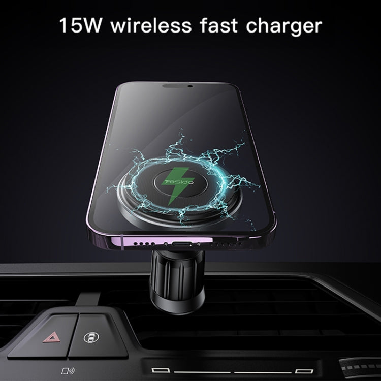 Yesido C190 15W Magsafe Magnetic Car Air Vent Wireless Charger