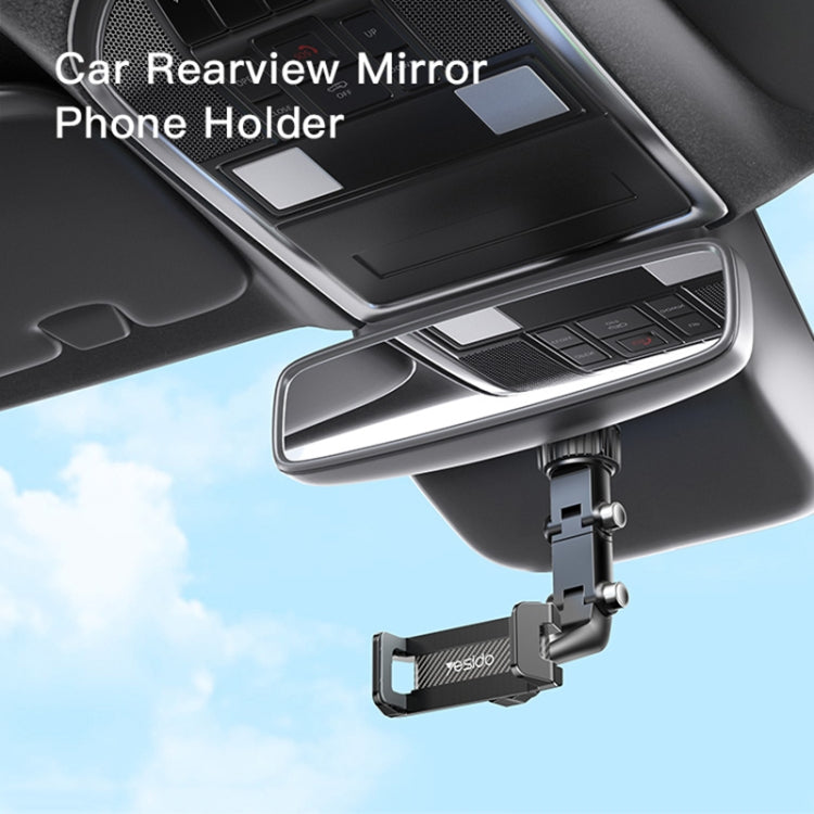 Yesido C192 Car Rearview Mirror Using Phone Holder