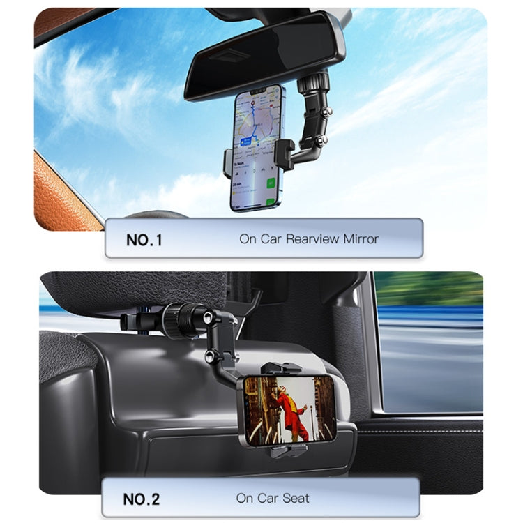 Yesido C192 Car Rearview Mirror Using Phone Holder